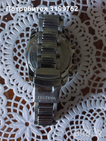 Фестина хронограф мод F16564, снимка 3 - Мъжки - 52838606