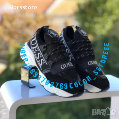 Черни маратонки Guess код VL209