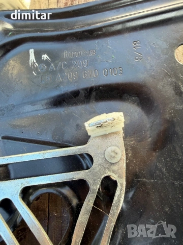 Стъклоповдигачи задни CLK w209, снимка 6 - Части - 53808624