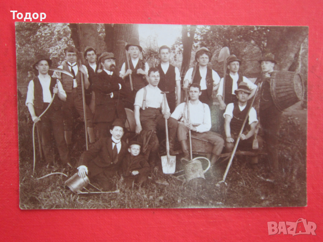 Картичка снимка марка 1912, снимка 3 - Колекции - 36193528