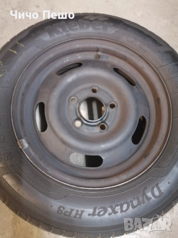 Летни гуми KLEBER с джанти 4 броя 14 цола 185 65 14 5х110 Опел Opel, снимка 6 - Гуми и джанти - 52794523