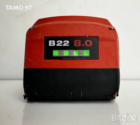 Hilti B 22/8.0 Li-ion - Акумулаторна батерия 22V 8.0Ah 2023г., снимка 3 - Други инструменти - 49350661