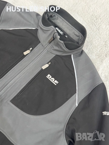 Мъжко софтшел яке DAF. Размер 2/3XL, снимка 2 - Якета - 53652925