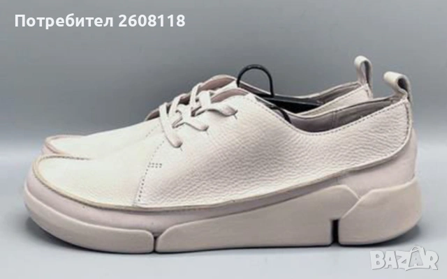 Дамски обувки CLARKS Trigenic Бежови - № 40, естествена мека кожа