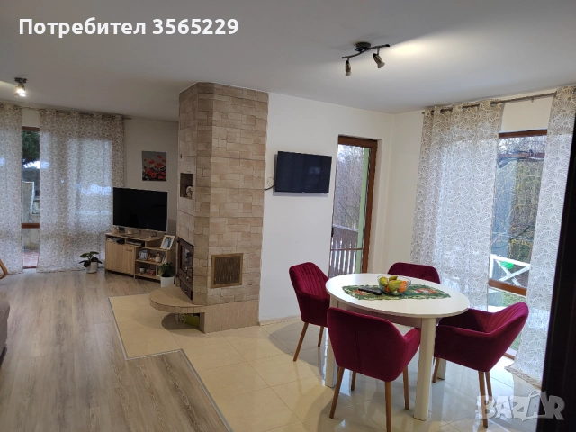 Продавам новопостроена къща на 2 етажа и мансарден етаж. Строителство 2009г.,на 3км от Трявна, снимка 10 - Къщи - 51455290