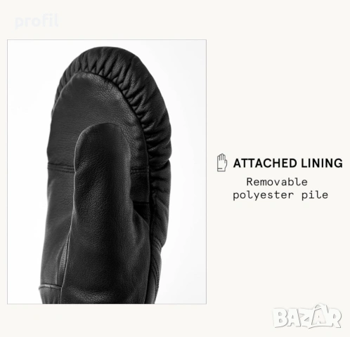 Hestra 8 кожени ръкавици/лапи, снимка 3 - Ръкавици - 53443879