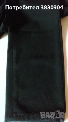 Черен панталон Zara, модел slim, M, снимка 4 - Панталони - 42206054
