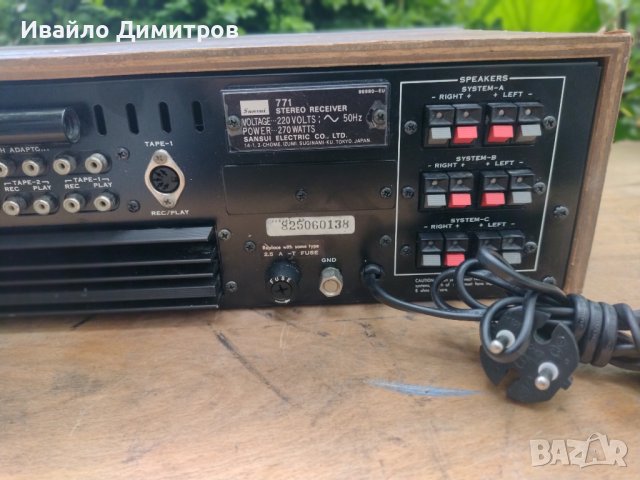 Sansui 771 Stereo Receiver, снимка 11 - Ресийвъри, усилватели, смесителни пултове - 41138614