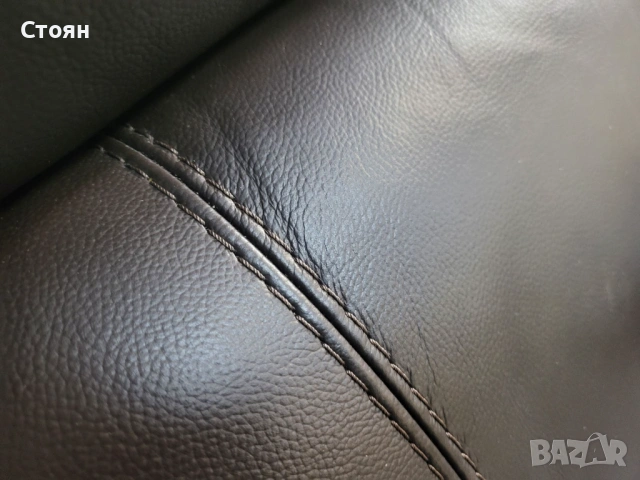 Кафяв кожен фотьойл Moreno с електрически релаксиращ механизъм, снимка 9 - Дивани и мека мебел - 53720686