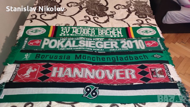 Футболни шалове на AEK, Sturm Graz, Rapid Wien, Dortmund, Bayern M., снимка 4 - Футбол - 40405002