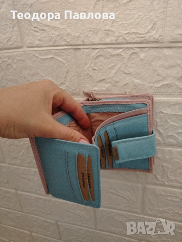 Дамско портмоне Franko Germany, снимка 6 - Портфейли, портмонета - 53393204