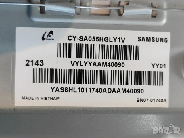 Main board BN94-17512M / BN41-02844 от TV SAMSUNG UE55AU8072U на части, снимка 7 - Части и Платки - 52917773