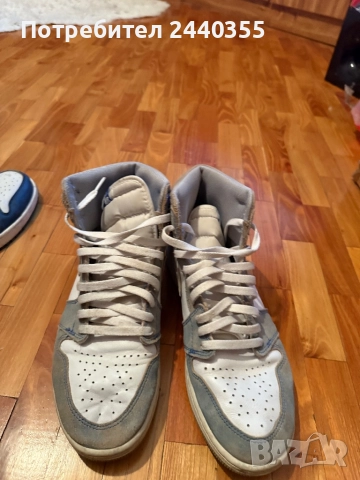 Маратонки Nike air Jordan1 Midnight Navy, снимка 3 - Маратонки - 52527148