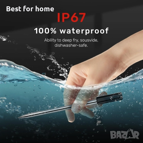 Професионален WiFi безжичен термометър за месо, снимка 7 - Аксесоари за кухня - 52633195