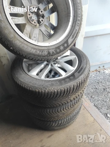 Оригинален комплект гуми 6бр Michelin Spain с джанти 4бр , снимка 6 - Гуми и джанти - 50735218