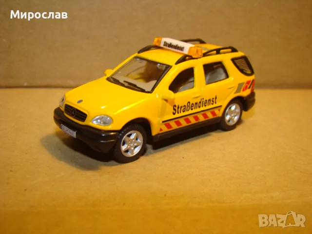 1:72 HONGWELL MERCEDES BENZ ML ИГРАЧКА КОЛИЧКА МОДЕЛ, снимка 5 - Колекции - 48633180