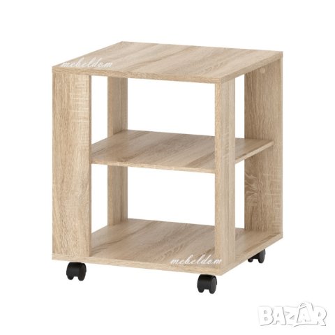 Холна масичка с рафт на колелца(код-2479), снимка 2 - Маси - 40735181