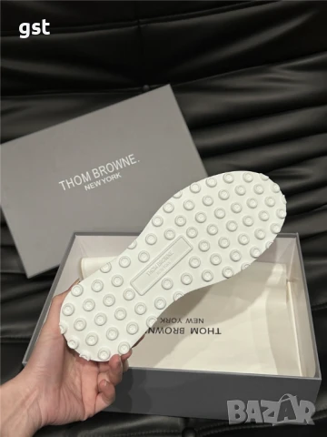 Уникални Редки дизайнерски Thom Browne мъжки маратонки спортни обувки, снимка 6 - Спортно елегантни обувки - 50489289