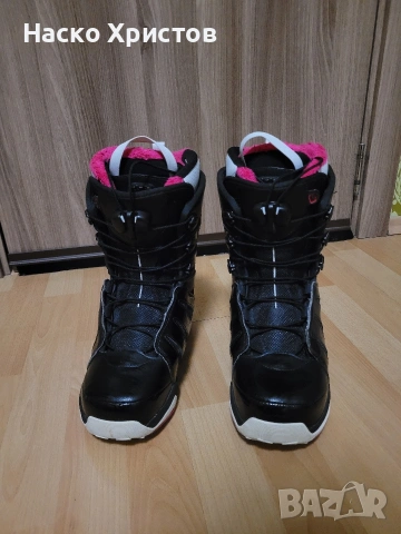 Обувки за сноуборд Salomon 42 номер, снимка 2 - Зимни спортове - 53560132