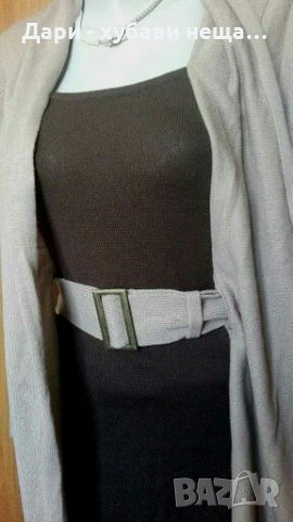 Спортно елегантна рокля с имитация на жилетка🍀❤XS,S,M❤🍀арт.4057, снимка 3 - Рокли - 35865266