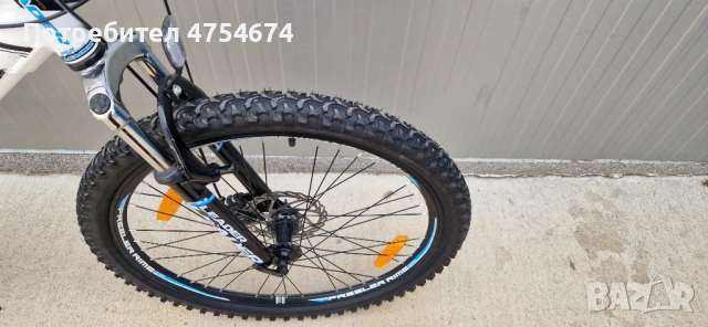 Алуминиев велосипед LEADER колело 26", снимка 7 - Велосипеди - 53746092