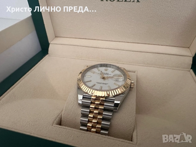 ORIGINAL ROLEX DATEJUST 41 MM BRAND NEW , снимка 3 - Мъжки - 53001932