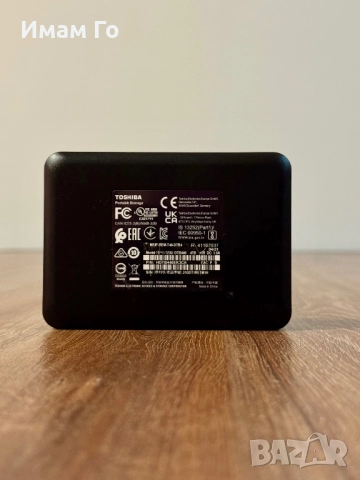 Toshiba Canvio Basics 4TB – 2.5” Преносим външен HDD (USB 3.0), снимка 3 - Външни хард дискове - 52486344