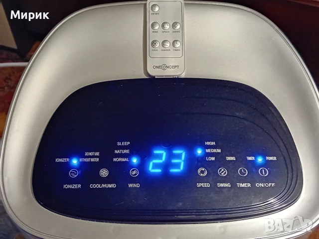 Продавам охладител за въздух one Concept Coolster  4 в 1, снимка 4 - Овлажнители и пречистватели за въздух - 51059456