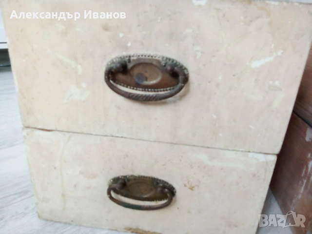 Комплект стари,дървени чекмеджета, снимка 3 - Други - 53690847