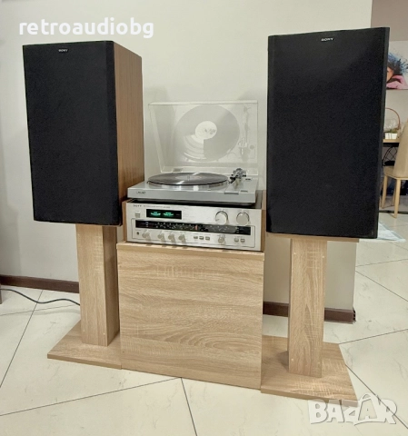 🔉Винтидж аудио сет SONY ресивър + грамофон и колони🔊