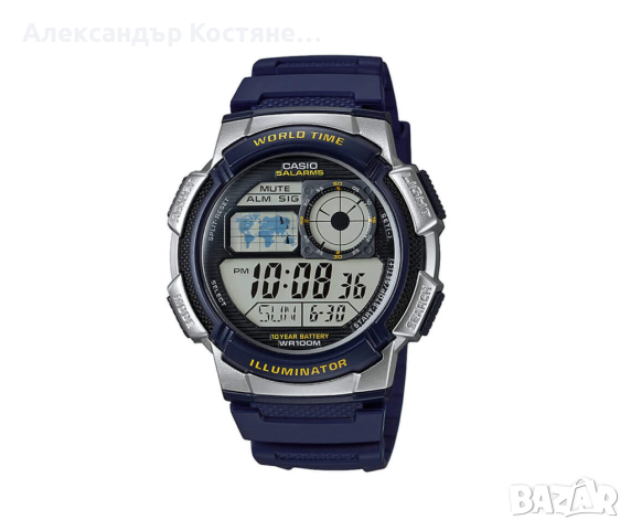 Мъжки часовник Casio AE-1000W-2AV, снимка 1 - Мъжки - 44712535