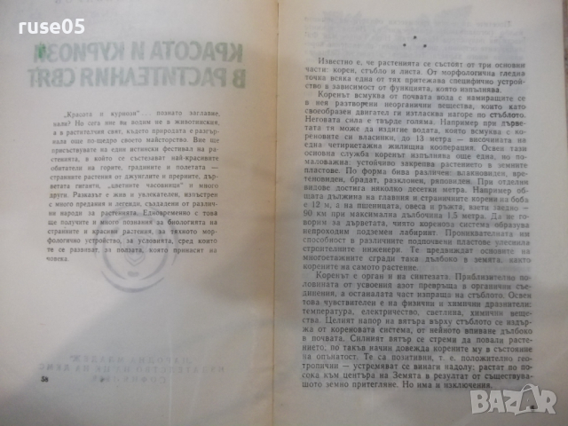 Книга "Красота и куриози в раст.свят-А.Железаров" - 120 стр., снимка 3 - Специализирана литература - 36321699