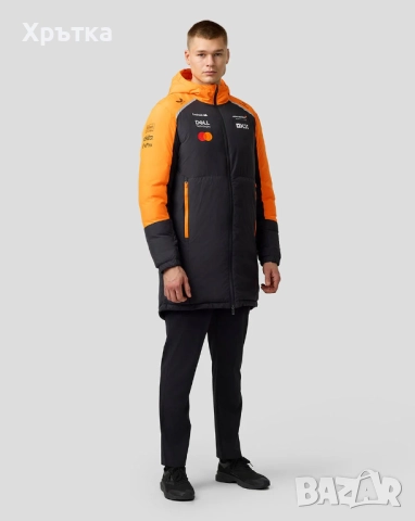 🏆 McLaren F1 Team Long Jacket - Оригинално мъжко яке / парка размер L, снимка 6 - Якета - 52755804