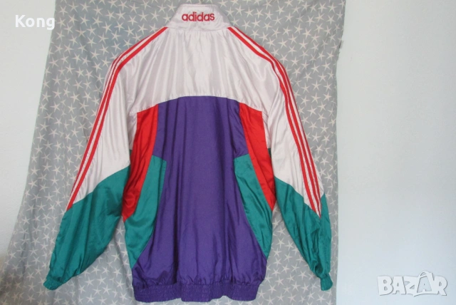 Adidas винтидж яке ROMA ITALIA суичър Serie A Италия Адидас Рома diadora ретро Adidas , снимка 14 - Футбол - 53783462