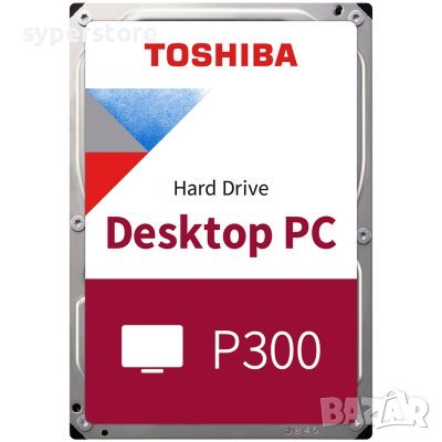 HDD твърд диск 3.5''  Toshiba P300,  4TB, 5400RPM, 128MB, NCQ, AF, SATAIII bulk  SS30710