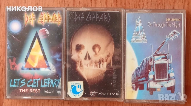 касети DEF LEPPARD на Унисон