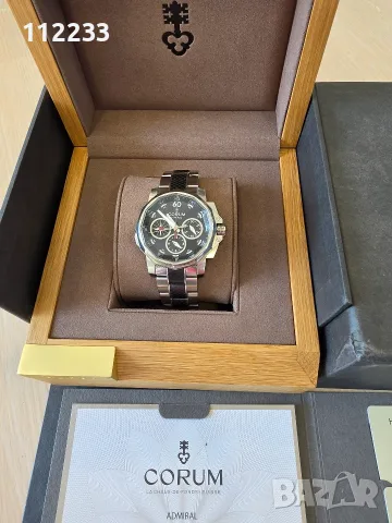 БАРТЕР Corum Admiral's Cup Split Seconds Chronograph, снимка 5 - Мъжки - 55832193