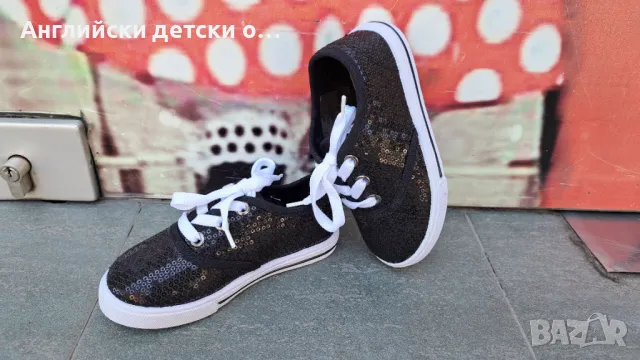 Английски детски полукецове с естествена стелка, снимка 2 - Детски обувки - 48602024