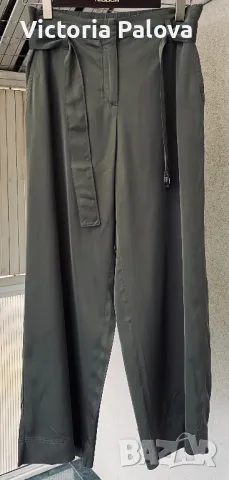 Скъпа марка MARC CAIN панталон широка кройка, снимка 4 - Панталони - 48112228