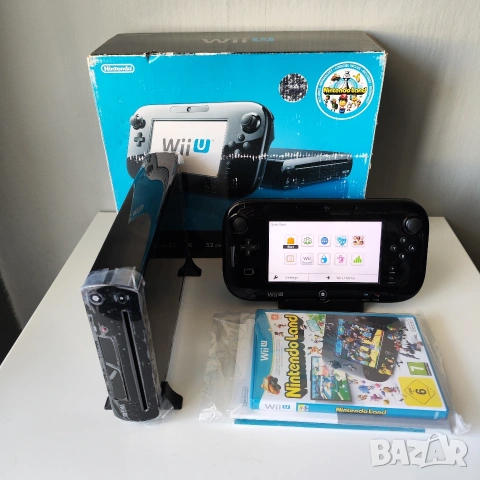 Nintendo Wii U Premium Pack 32GB CIB + Nintendo Land – Пълен Комплект