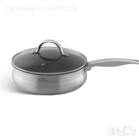 Комплект съдове за готвене от неръждаема стомана, снимка 8 - Съдове за готвене - 56138389