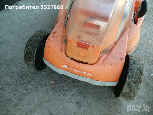 Акумулаторна косачка Yard force 36v, снимка 5 - Градинска техника - 51085461