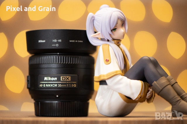 Nikon AF-S 35mm f/1.8G DX обектив Никон, снимка 3 - Обективи и филтри - 53838057