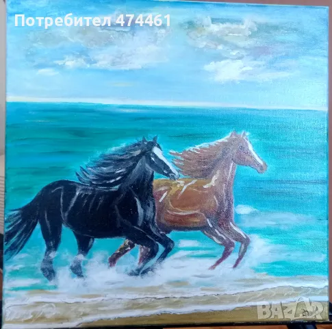 Картини с маслени бои и акрил, снимка 2 - Картини - 27627520