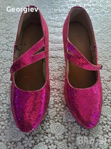 Рокля за танци с подарък обувки, снимка 2 - Други спортове - 48007451