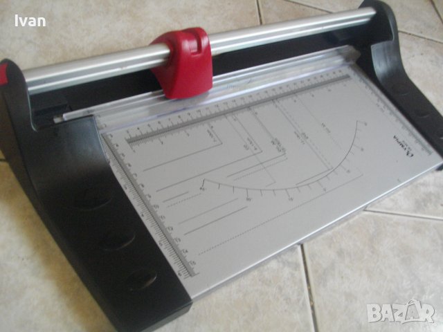 Нов Ролков Нож / Резачка За Рязане На Хартия-А4-Алуминиев-OLYMPIA TR 3210-Герм/КНР, снимка 4 - Други инструменти - 40073401
