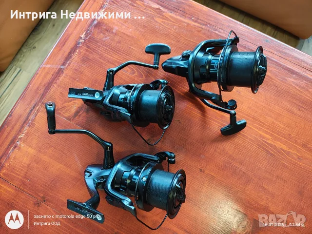 Shimano Ultegra 14000 XTE с алуминиев тунинг MV Spools.Комплект 3 бр., снимка 5 - Макари - 56105357