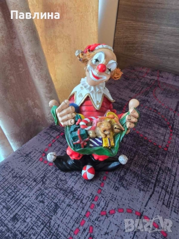 Фигурка на клоун от полиризин