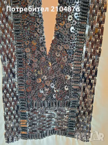 Дамска риза / туника памук с пайети TORY BURCH р-р XS/0, снимка 14 - Ризи - 48523392