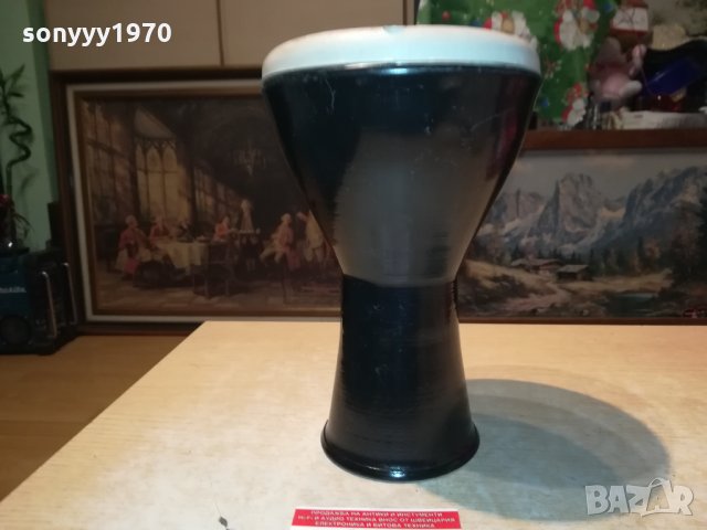 тарамбука 26х17см внос сирия 2202221126, снимка 2 - Ударни инструменти - 35875711